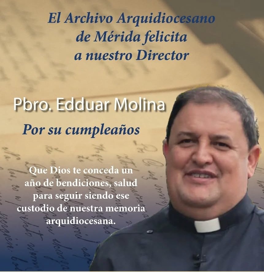 ¡Feliz cumpleaños, padre Edduar!